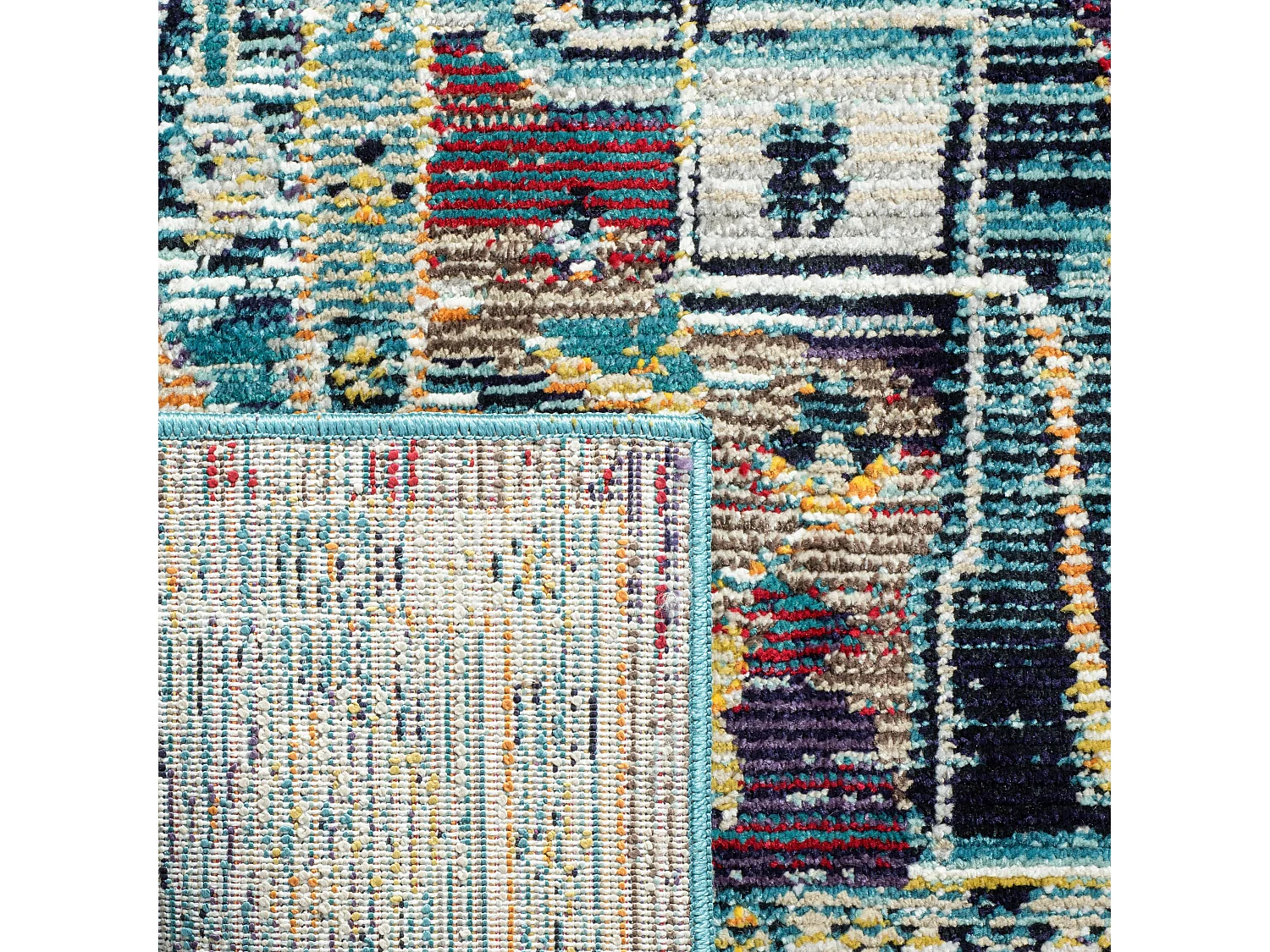 Tapis Bleu/Violet 122 X 183 cm - Dreda