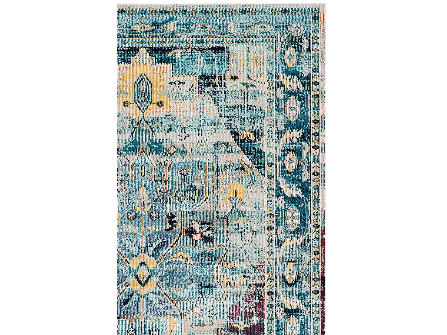 Tapis Bleu/Violet 122 X 183 cm - Dreda