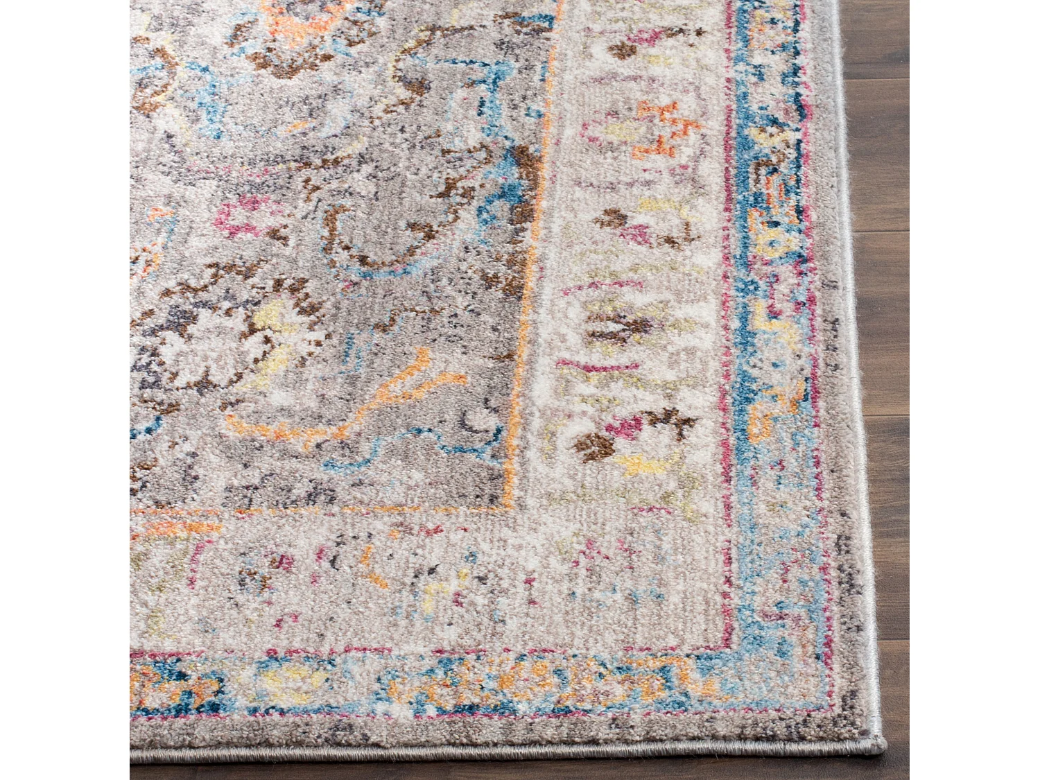 Tapis Gris/Neutre 122 X 183 cm - Morwenna