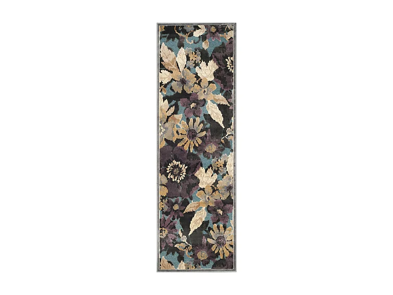 Tapis Gris/Multicolore 66 X 244 cm - Amalia