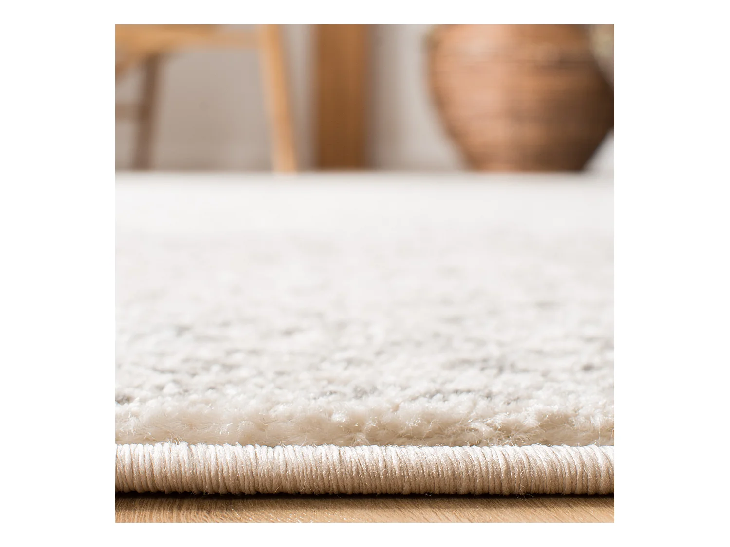 Tapis Neutre/Gris 91 X 152 cm - Catherine