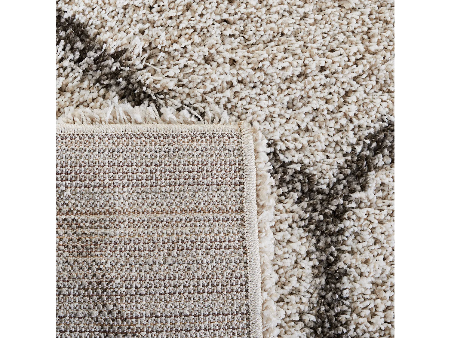 Tapis Neutre/Gris 122 X 183 cm - Zoey