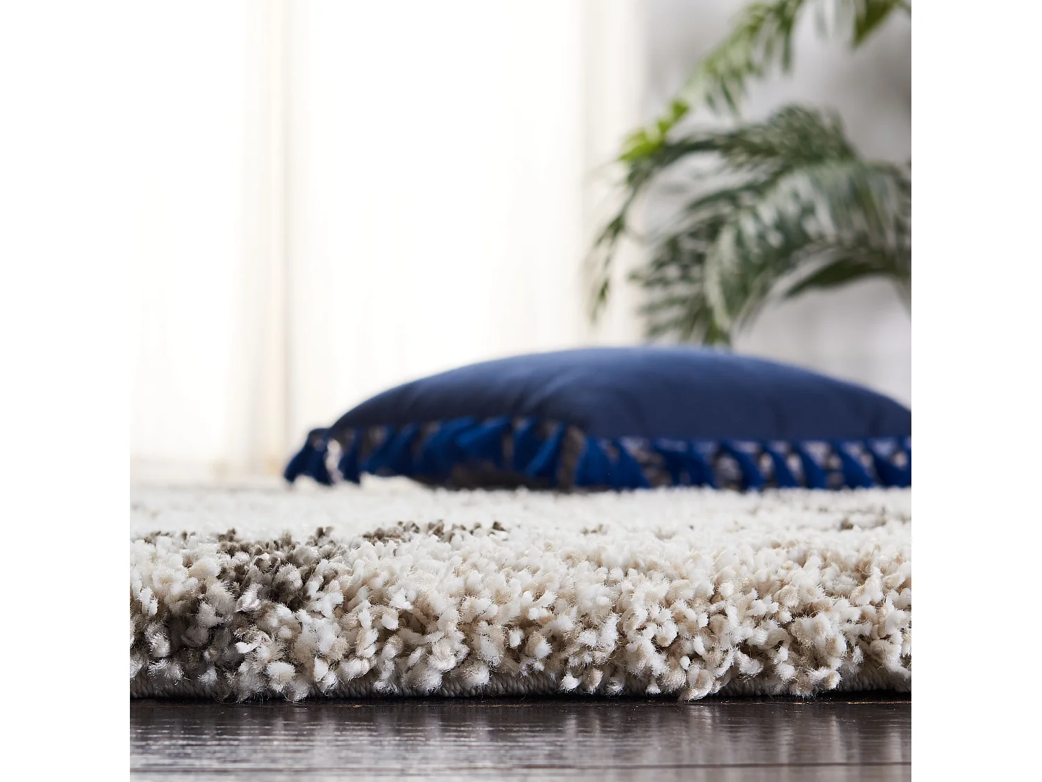 Tapis Neutre/Gris 122 X 183 cm - Zoey