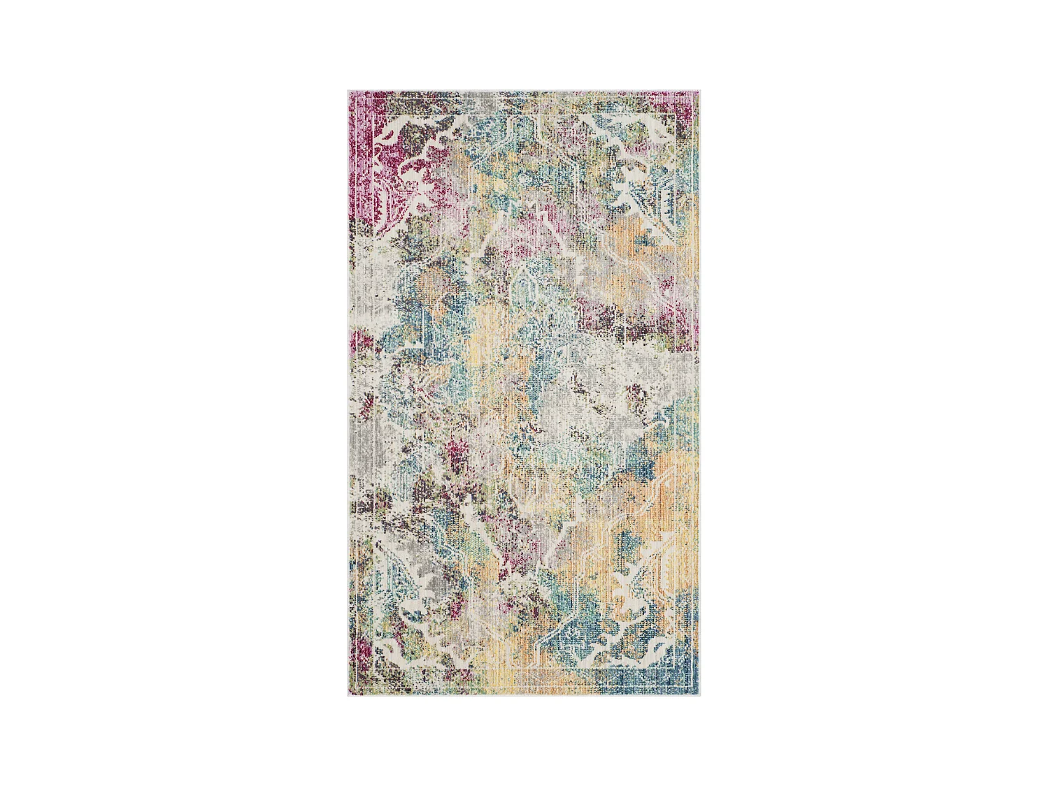 Tapis Multicolore 91 X 152 cm - Lucy
