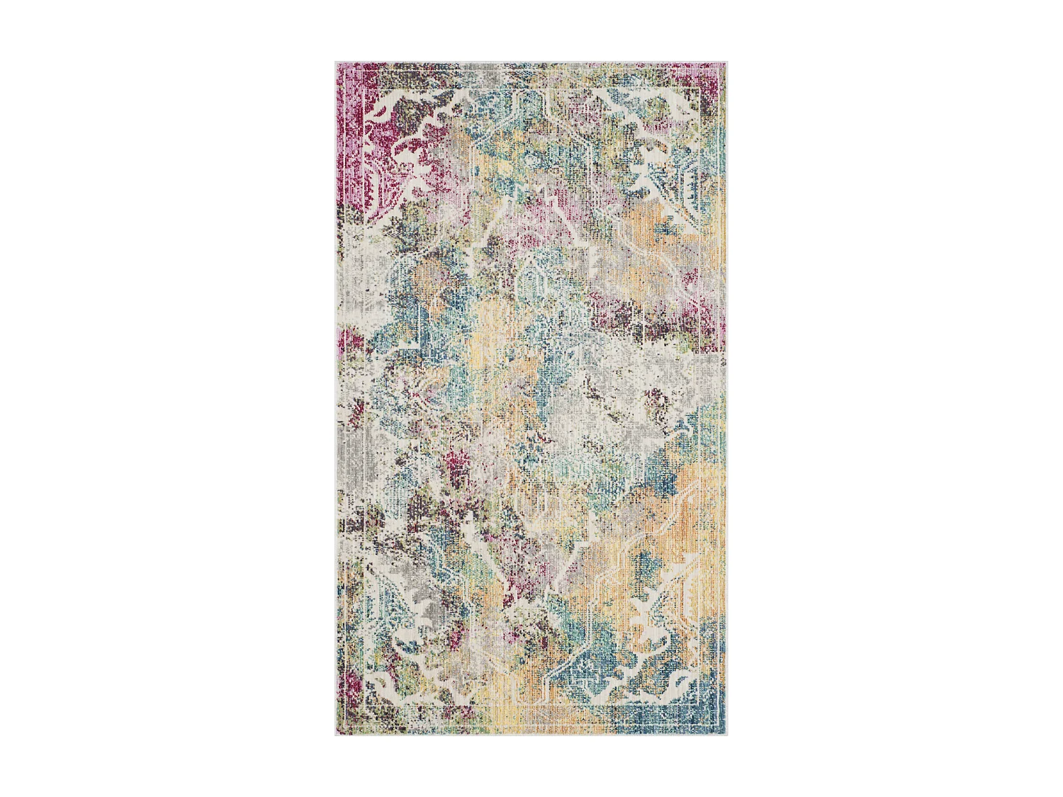 Tapis Multicolore 91 X 152 cm - Lucy