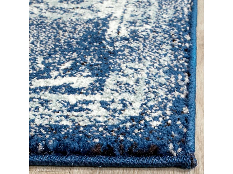 Tapis Bleu Marine/Neutre 201 X 274 cm - Aria