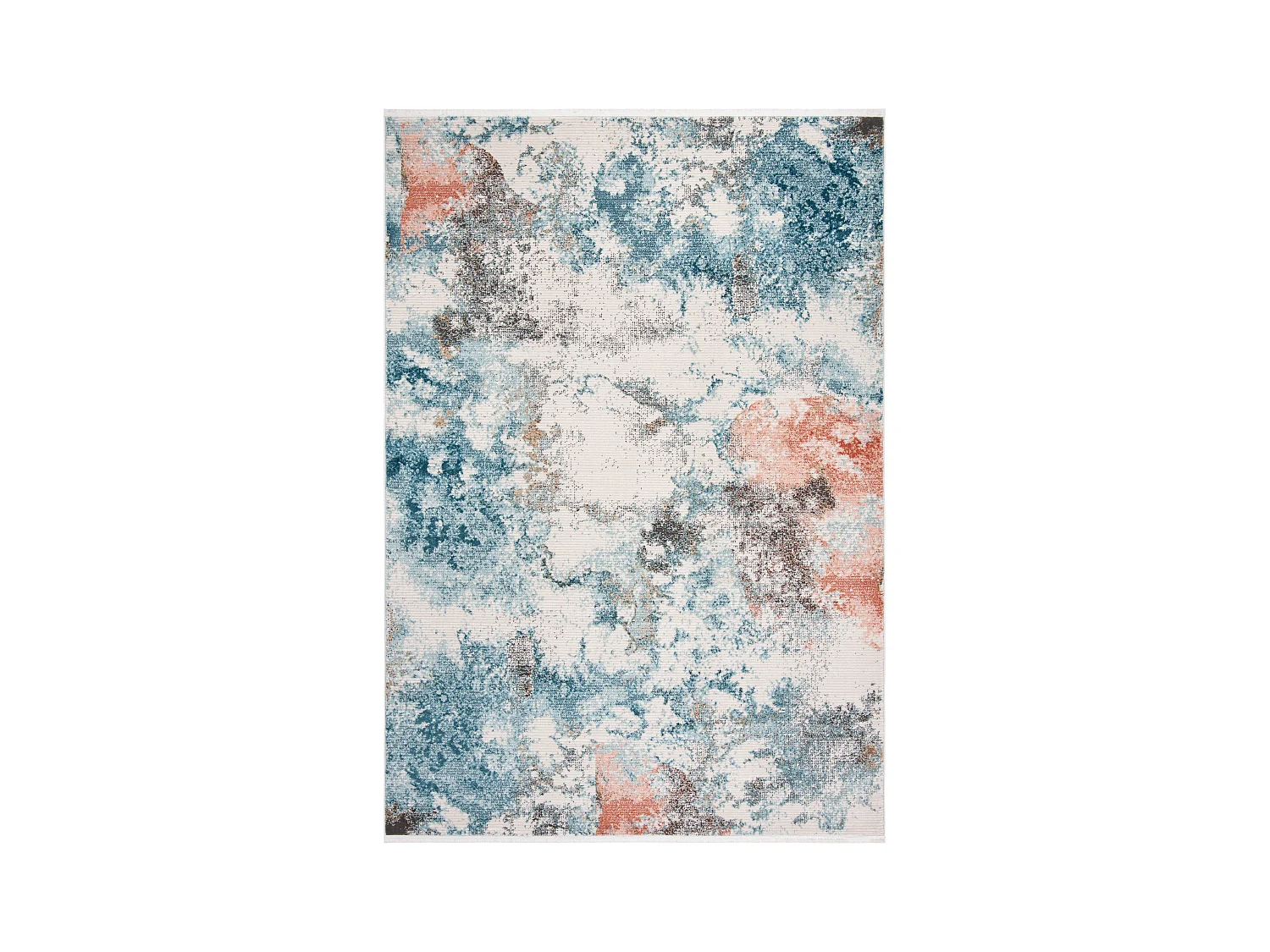 Tapis Bleu/Neutre 160 X 229 cm - Olive