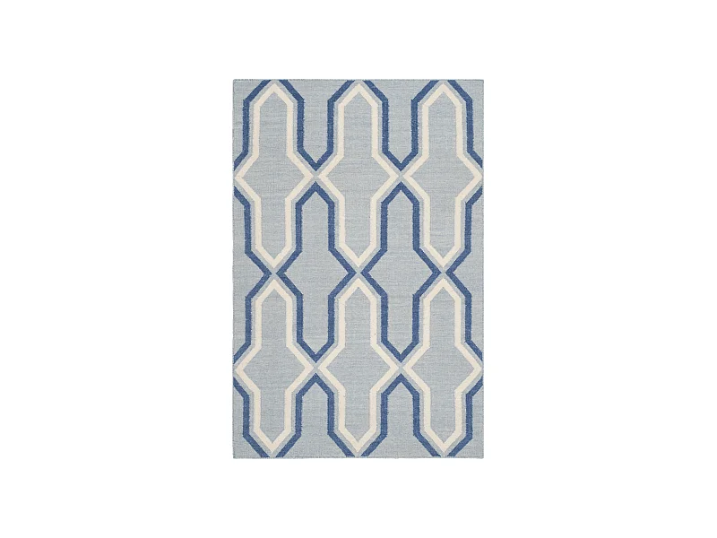 Tapis Bleu/Bleu Marine 91 X 152 cm - Ana