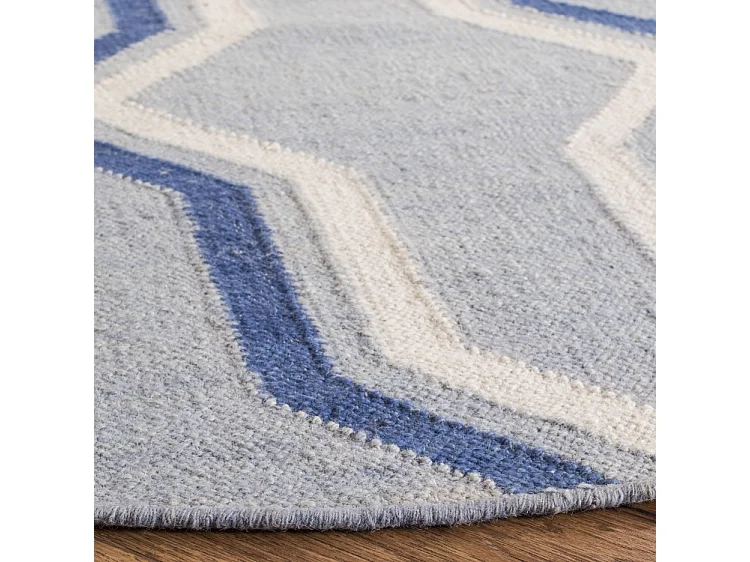 Tapis Bleu/Bleu Marine 91 X 152 cm - Ana