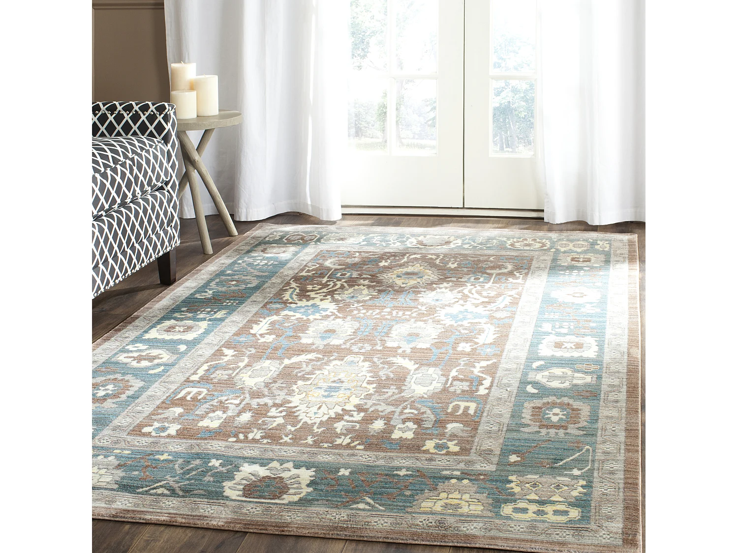 Tapis Marron 122 X 183 cm - Bradford