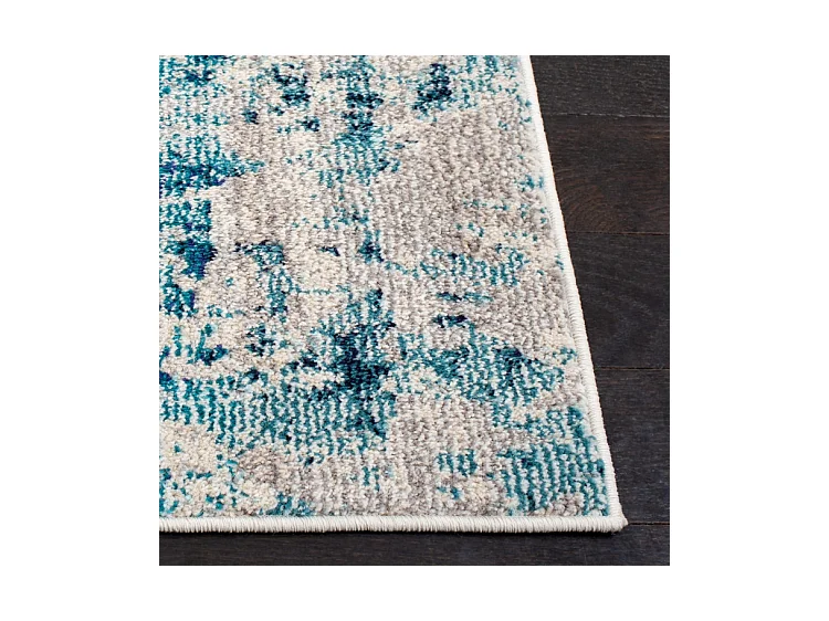 Tapis Ivoire/Turquoise 183 X 274 cm - Odaline