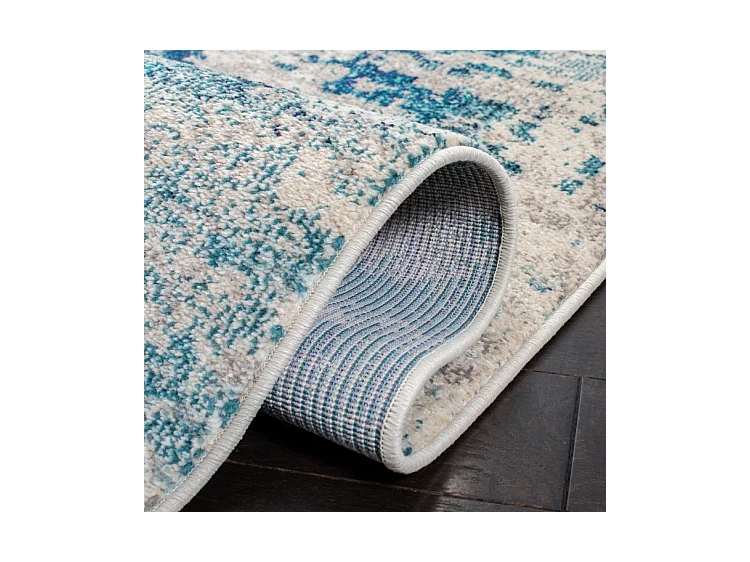 Tapis Ivoire/Turquoise 183 X 274 cm - Odaline