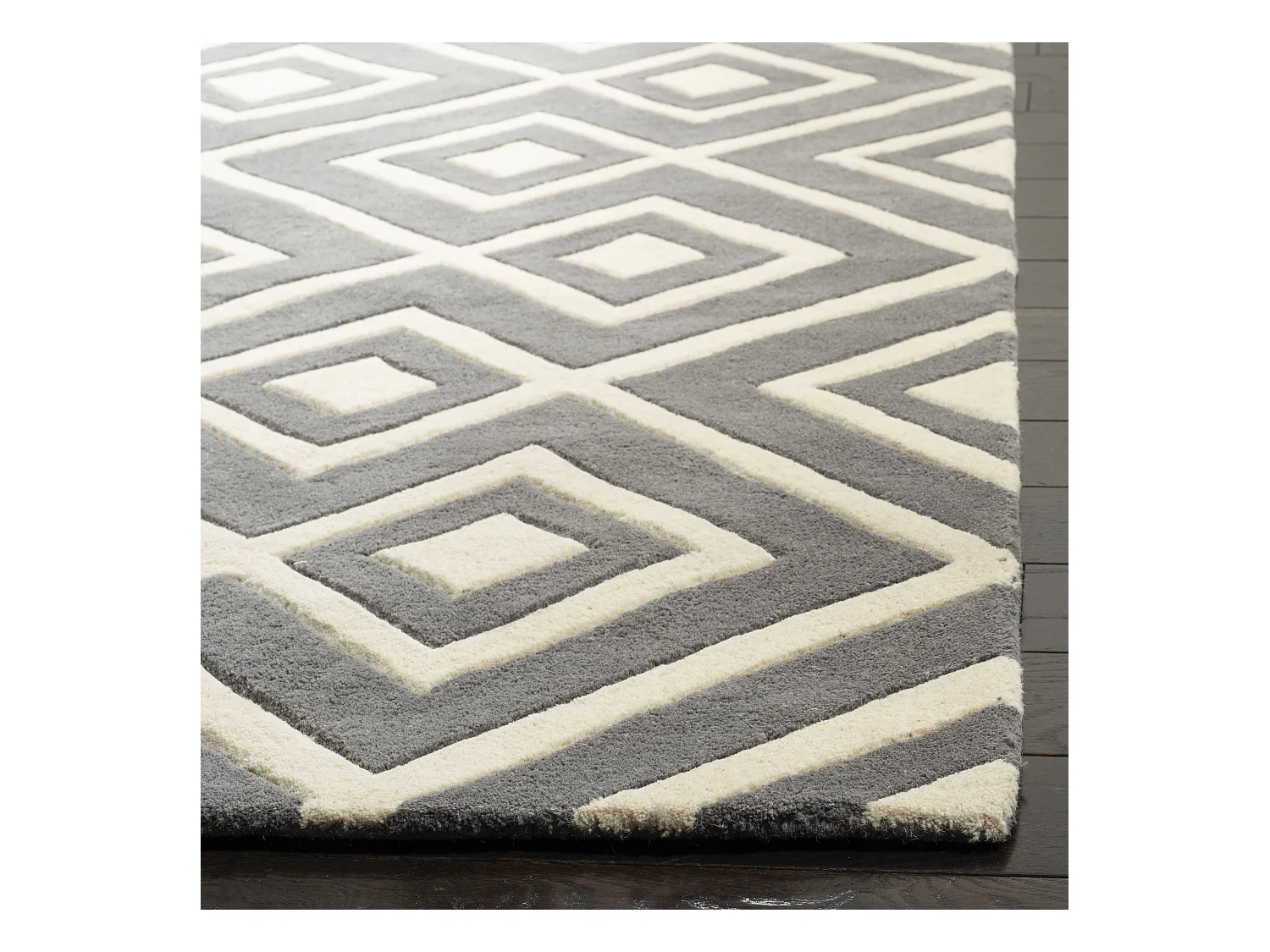Tapis Gris/Neutre 152 X 244 cm - Verity