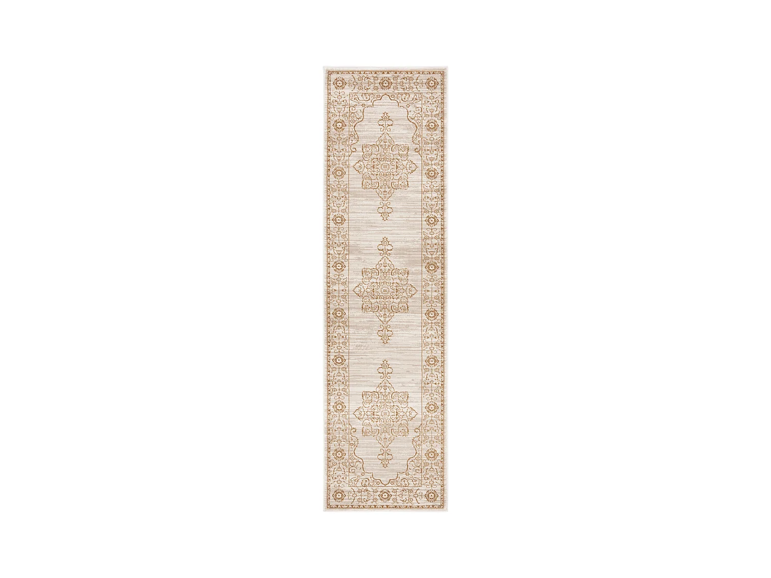 Tapis Crème/Or 69 X 244 cm - Gannon
