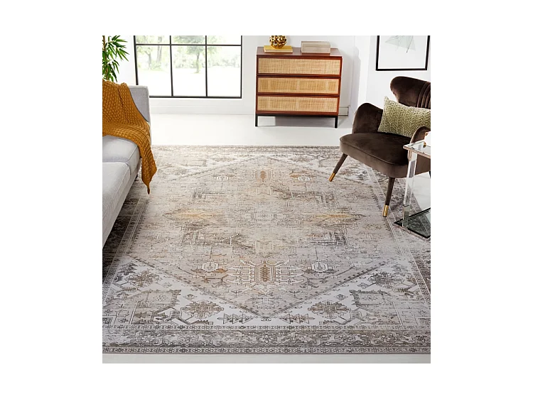 Tapis Beige/Gris 274 X 366 cm - Kushim