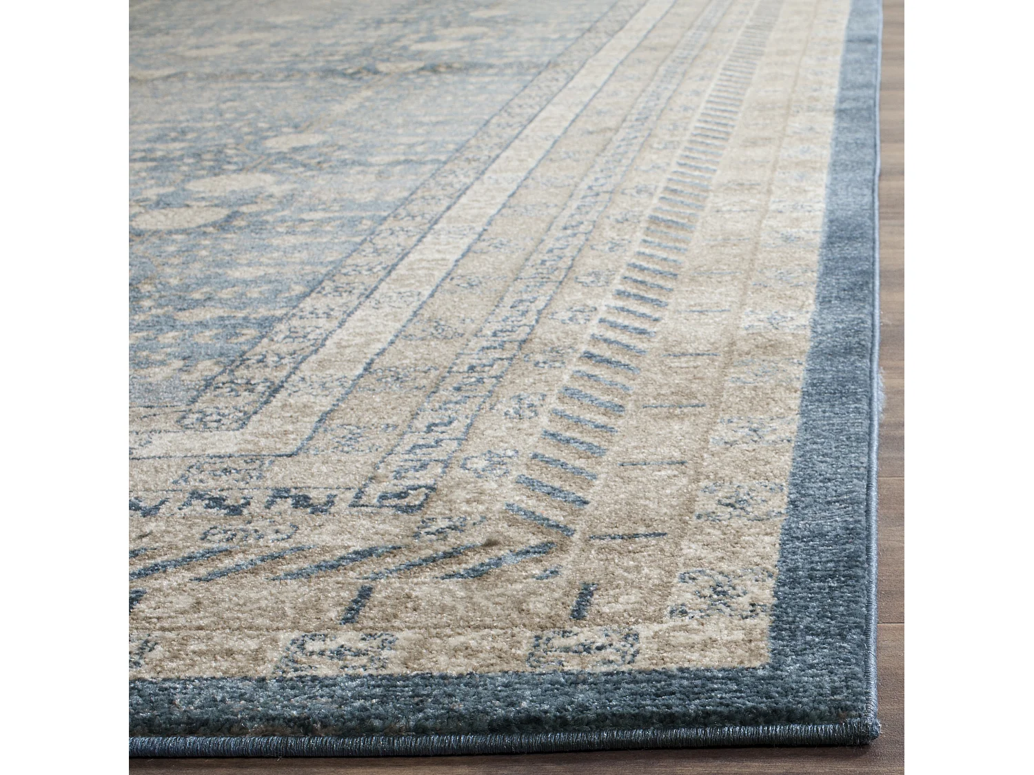 Tapis Bleu/Neutre 122 X 170 cm - Therasia