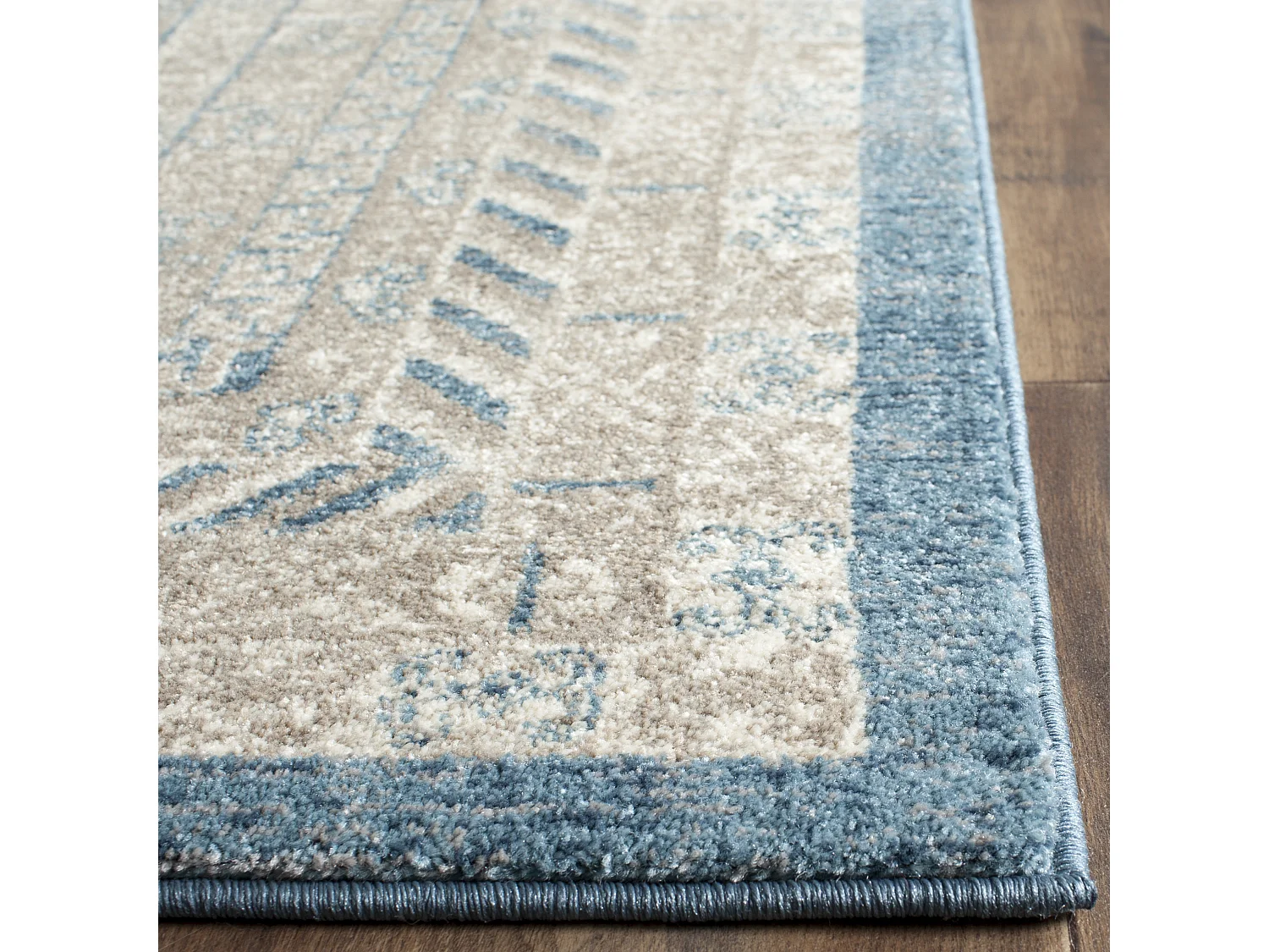 Tapis Bleu/Neutre 122 X 170 cm - Therasia