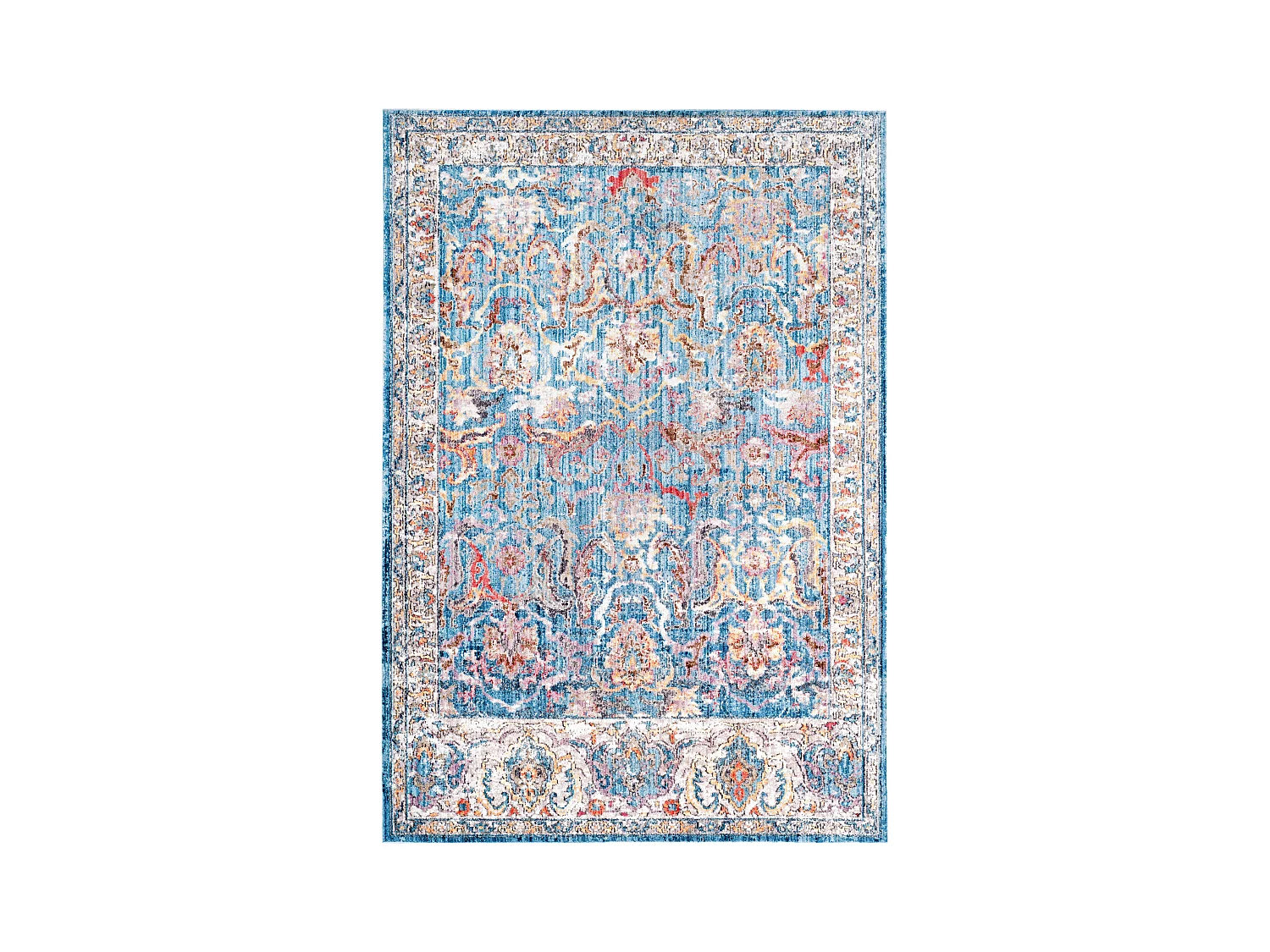 Tapis Bleu/Gris 155 X 229 cm - Morwenna