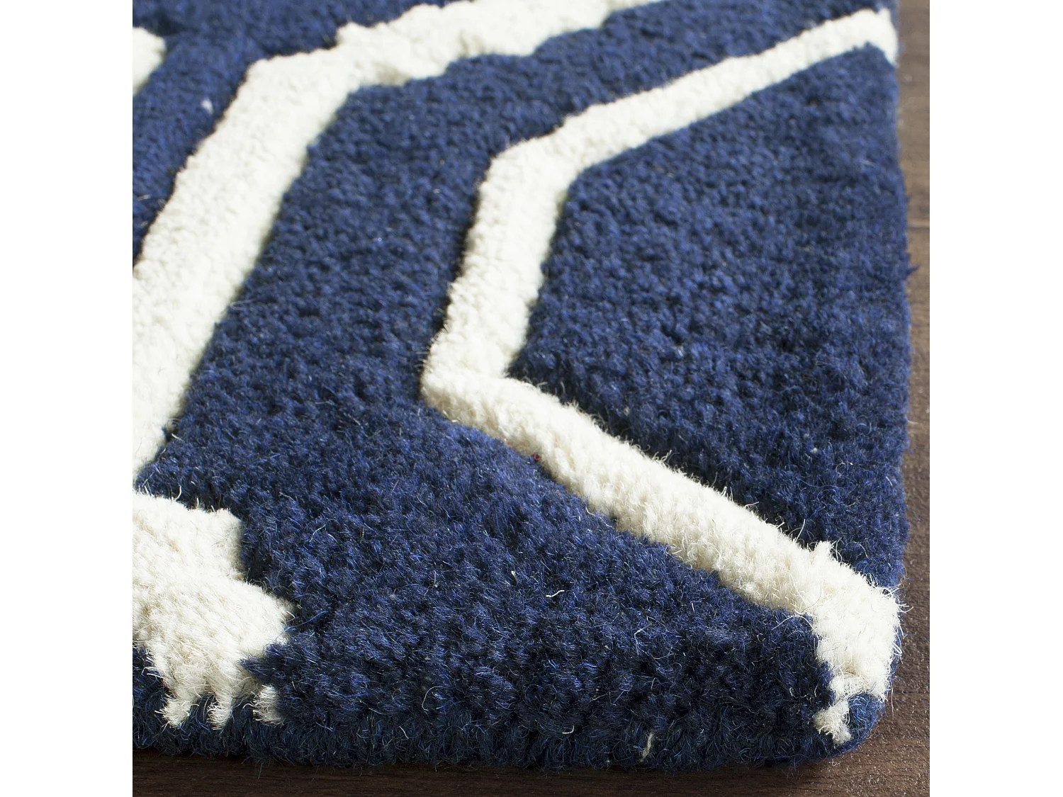 Tapis Bleu Marine/Neutre 122 X 183 cm - Essex