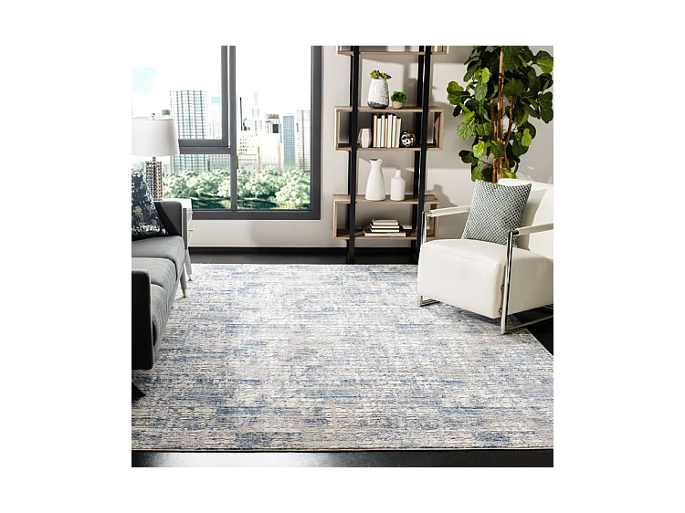 Tapis Bleu/Gris 236 x 305 cm - Azura