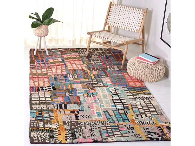 Tapis Ivoire/Noir 122 X 183 cm - Maren