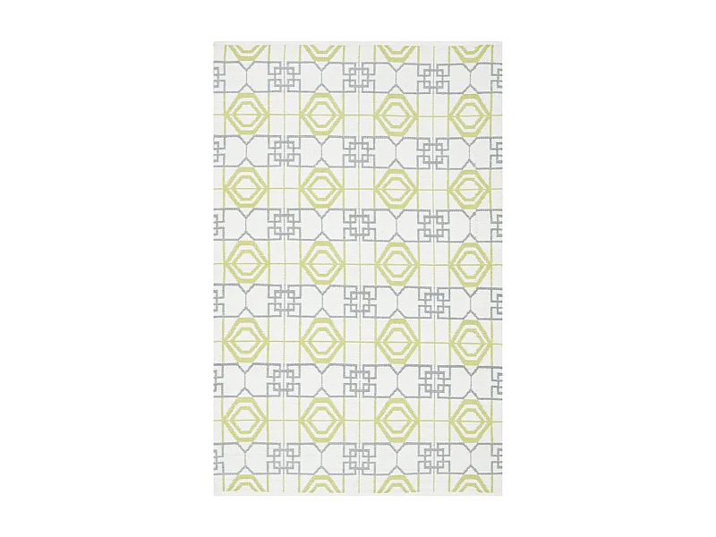 Tapis Blanc/Gris 152 X 244 cm - Collin