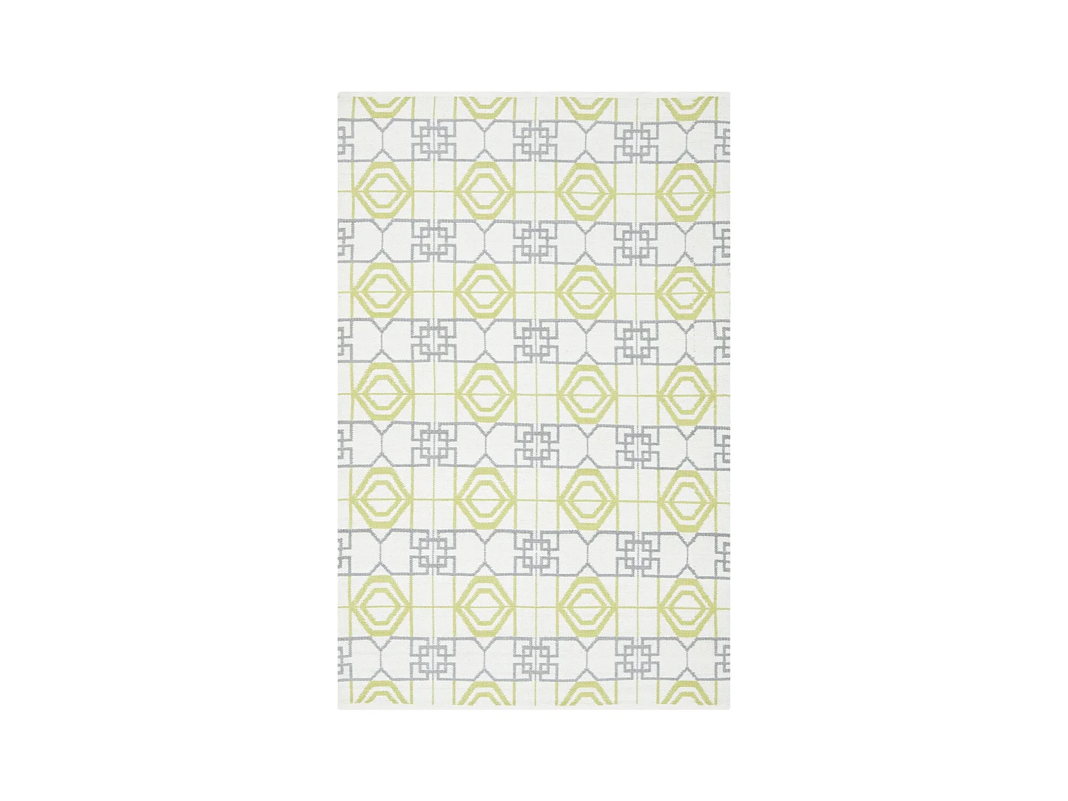 Tapis Blanc/Gris 152 X 244 cm - Collin