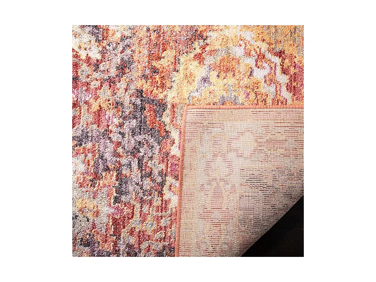 Tapis Rouge/Violet 91 X 152 cm - Lesley