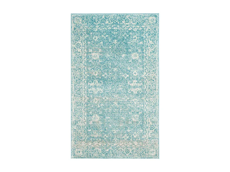 Tapis Bleu/Neutre 91 X 152 cm - Rhea
