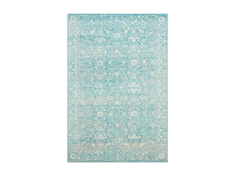 Tapis Bleu/Neutre 155 X 229 cm - Rhea