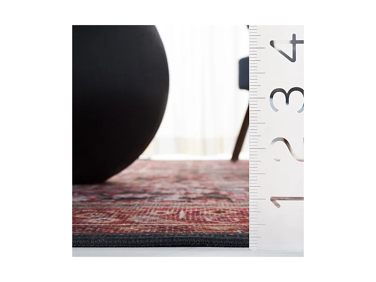 Tapis Rouge/Vert 244 X 305 cm - Romilly