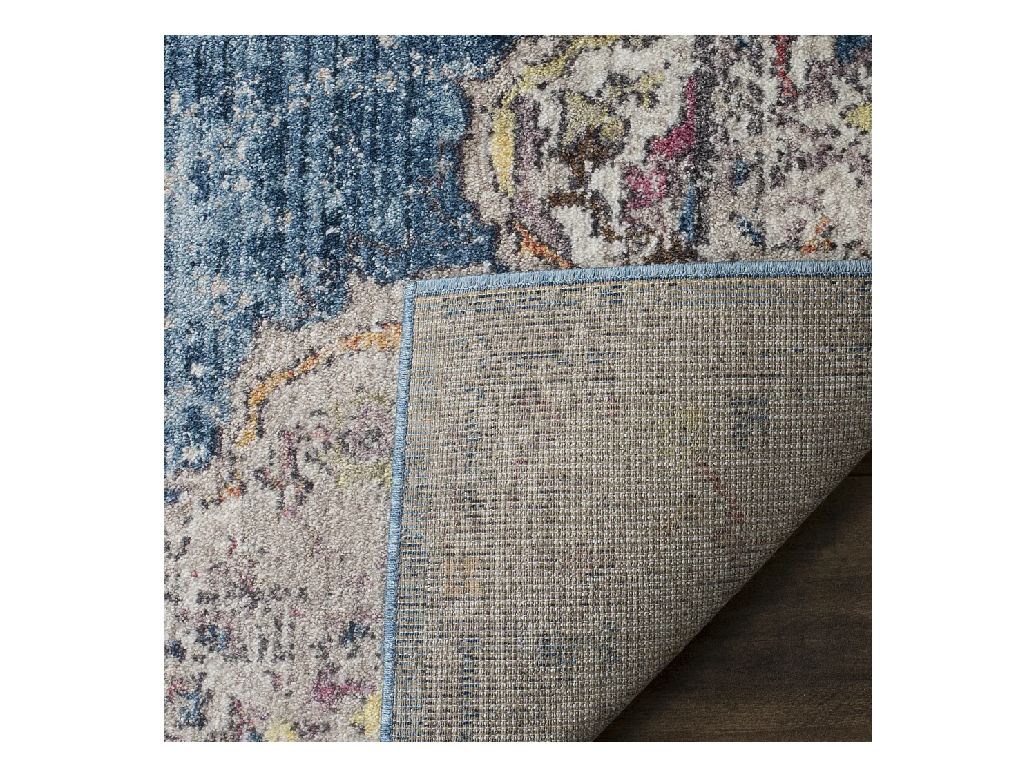 Tapis Bleu/Gris 155 X 229 cm - Malani