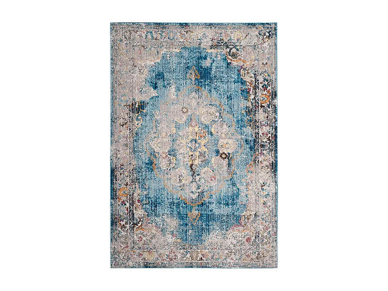 Tapis Bleu/Gris 155 X 229 cm - Malani