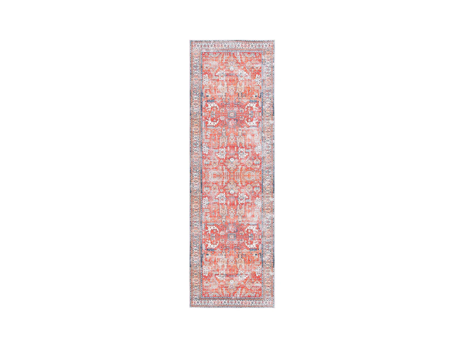 Tapis Rouille/Aqua 76 X 183 cm - Addilyn