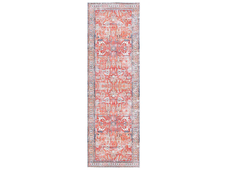 Tapis Rouille/Aqua 76 X 183 cm - Addilyn