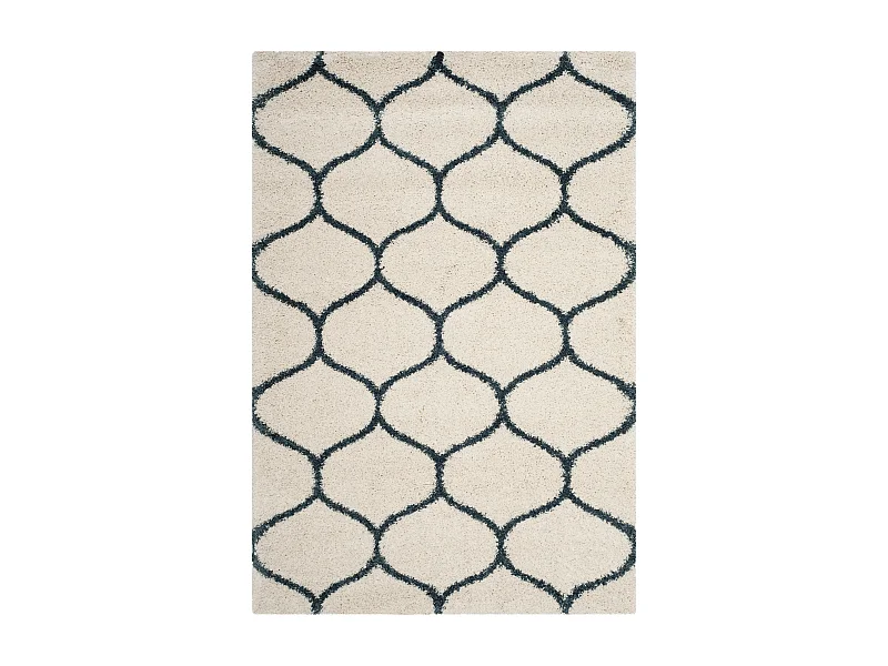 Tapis Neutre/Bleu 155 X 229 cm - Zoey