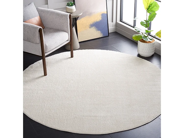 Tapis Blanc 160 X 160 cm - Aniya