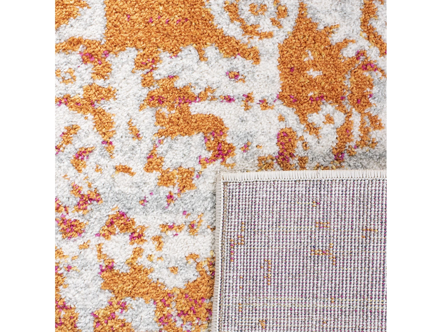 Tapis Orange/Neutre 122 X 183 cm - Merryl