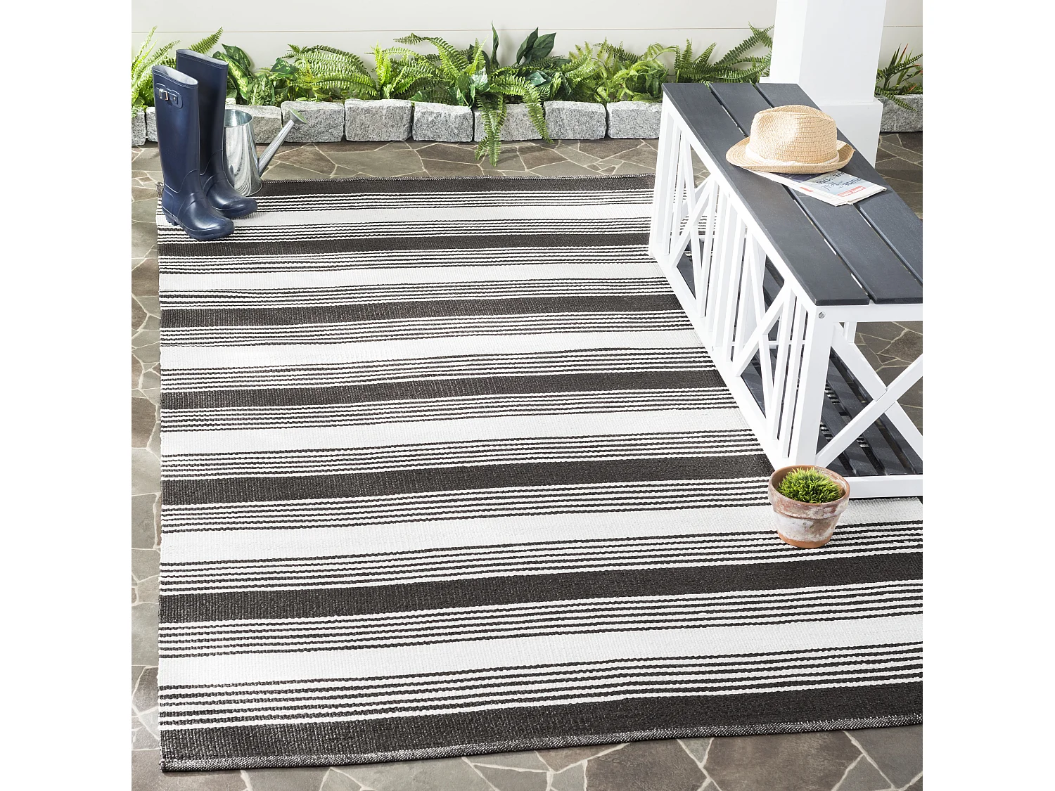 Tapis Marron 152 X 244 cm - Cayuga