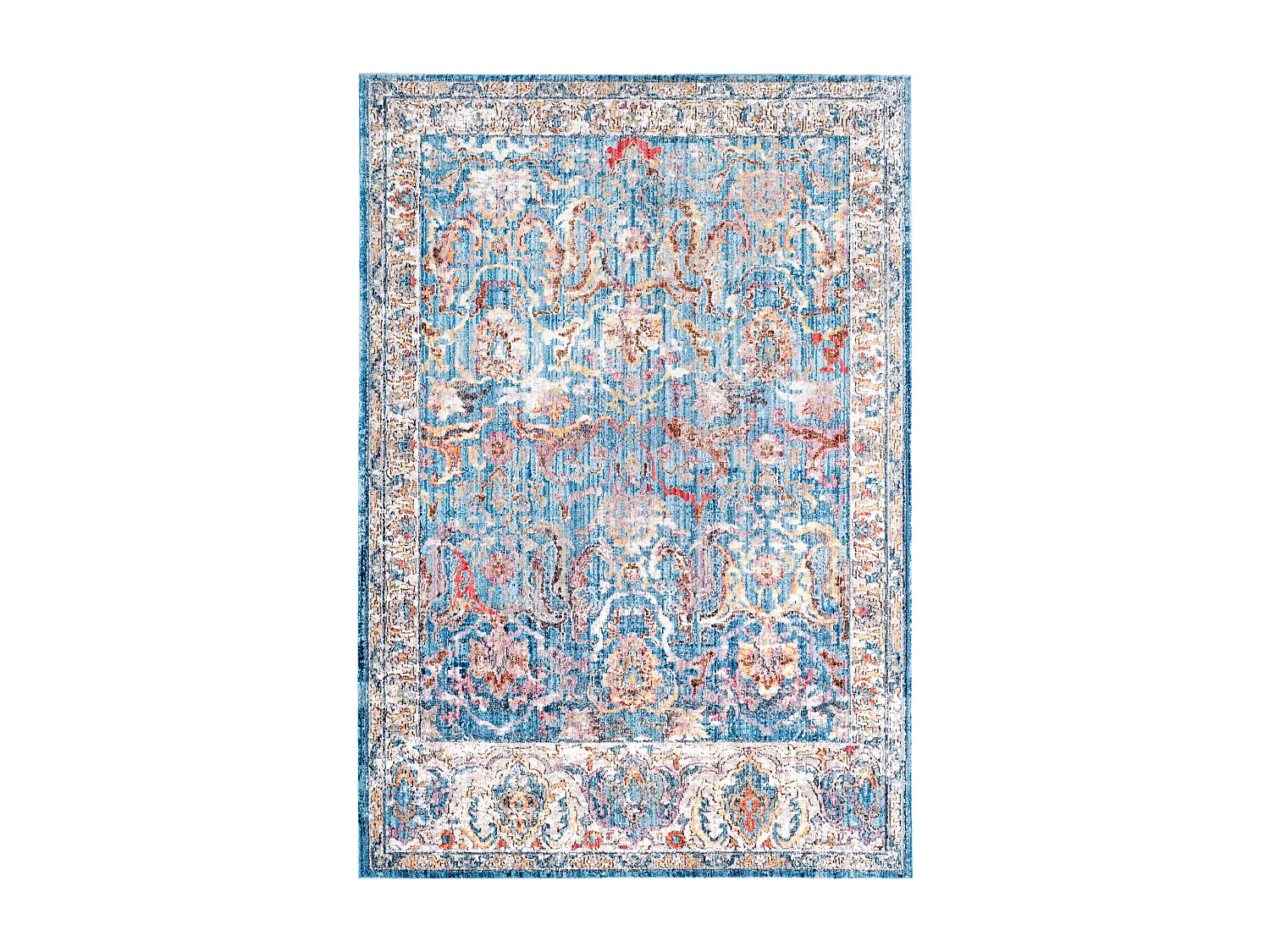 Tapis Bleu/Gris 183 X 274 cm - Morwenna