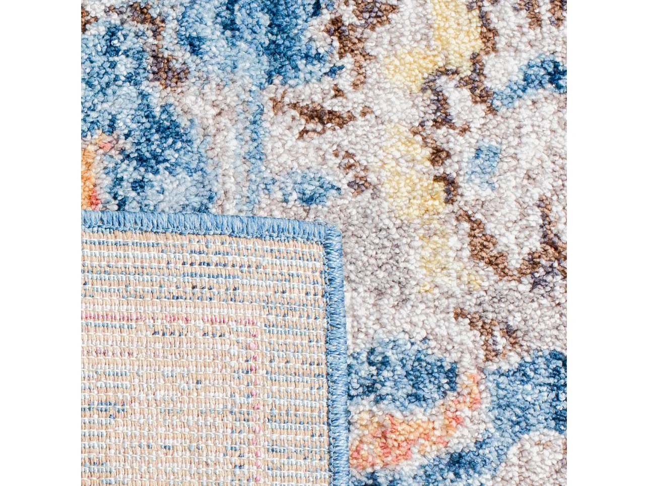 Tapis Bleu/Gris 183 X 274 cm - Morwenna