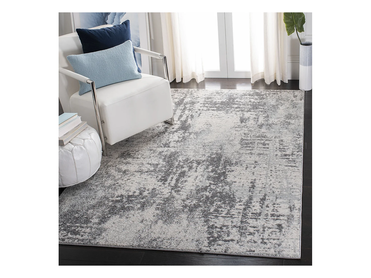 Tapis Neutre/Gris 183 X 274 cm - Lia