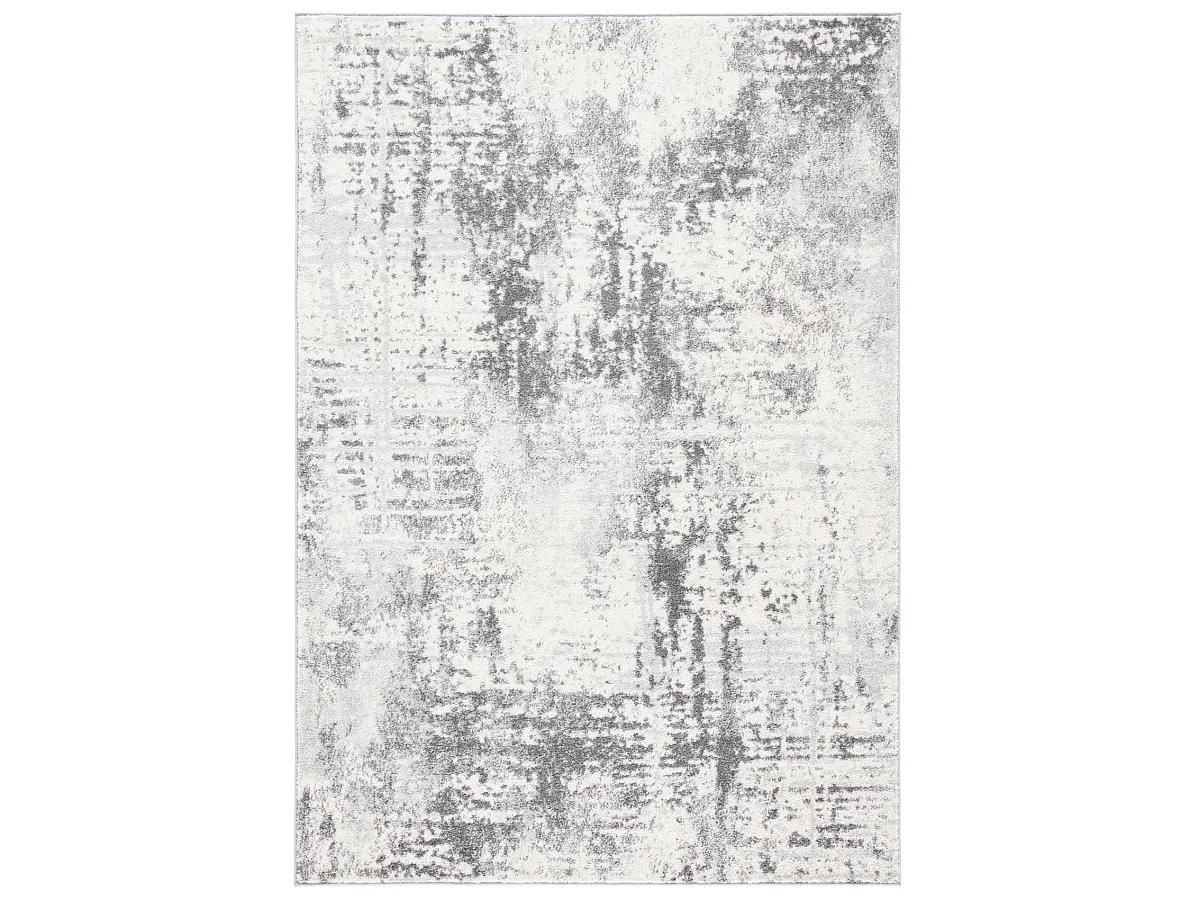 Tapis Ivoire/Charbon 183 x 274 cm - Lia