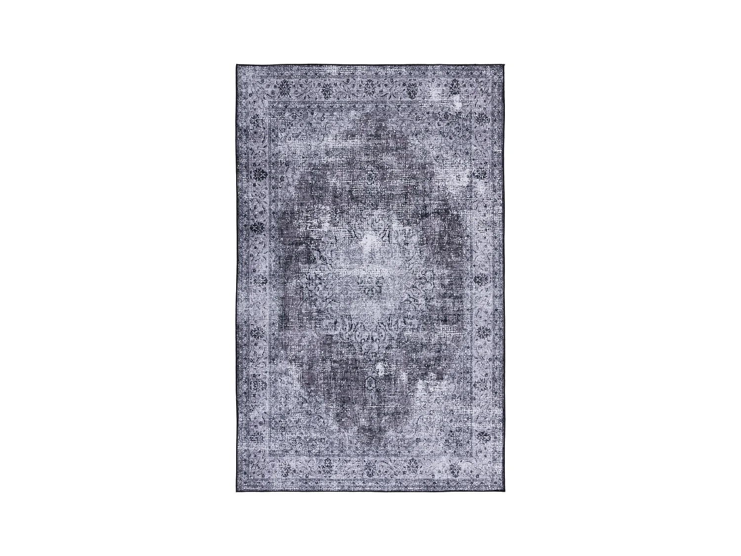 Tapis Noir/Gris 152 X 244 cm - Veda