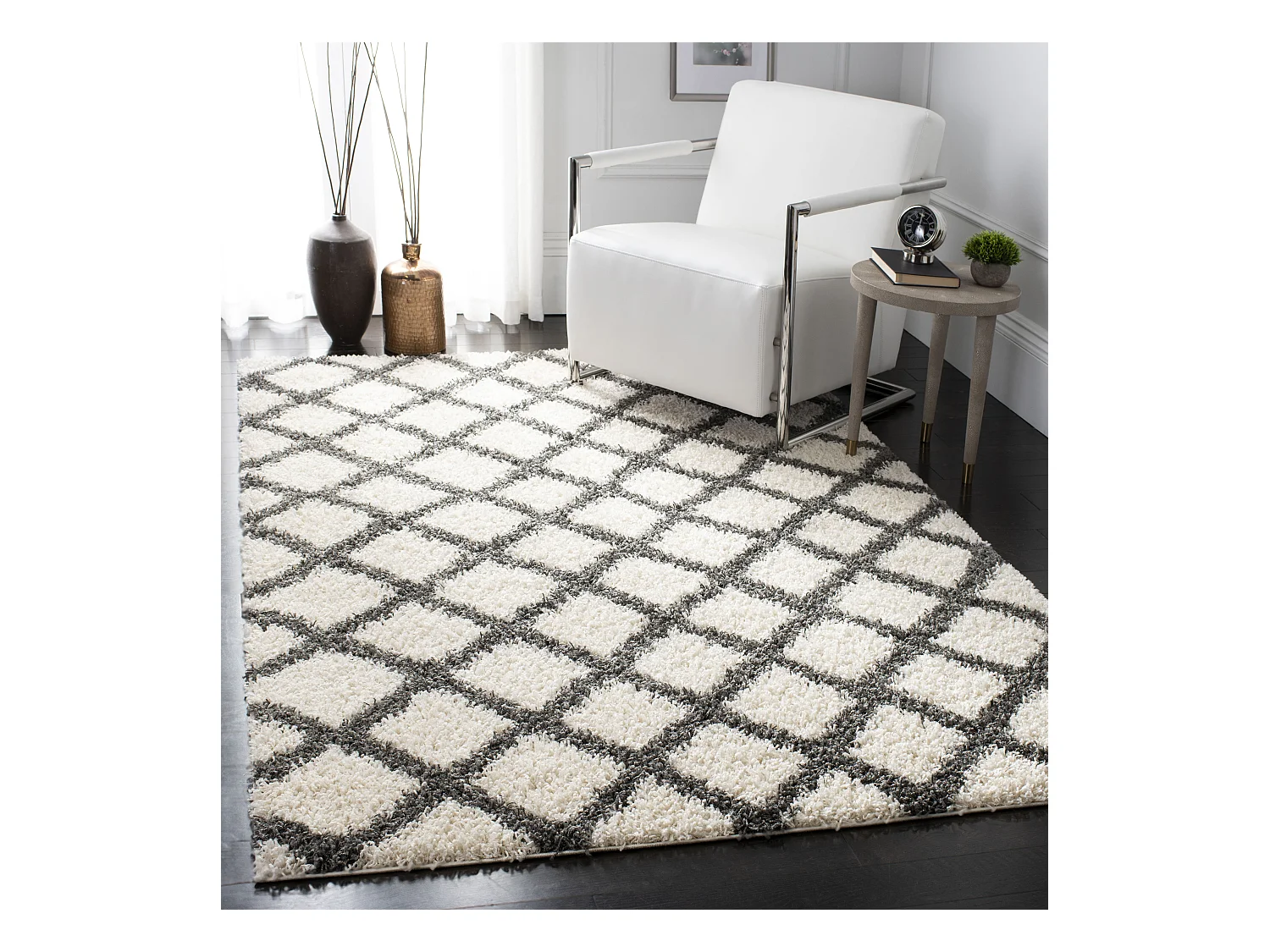 Tapis Neutre/Gris 155 X 229 cm - Natalia