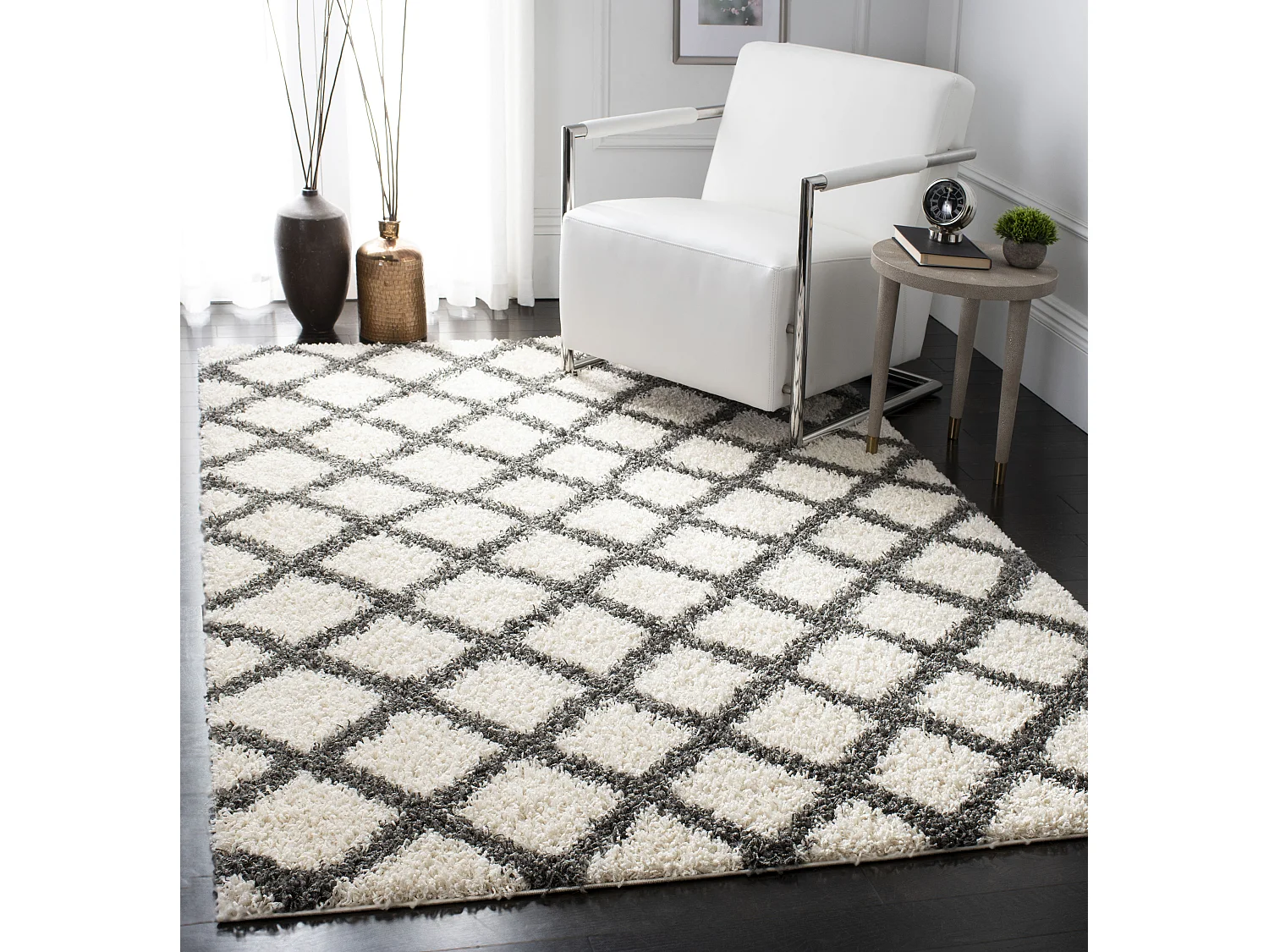 Tapis Neutre/Gris 155 X 229 cm - Natalia