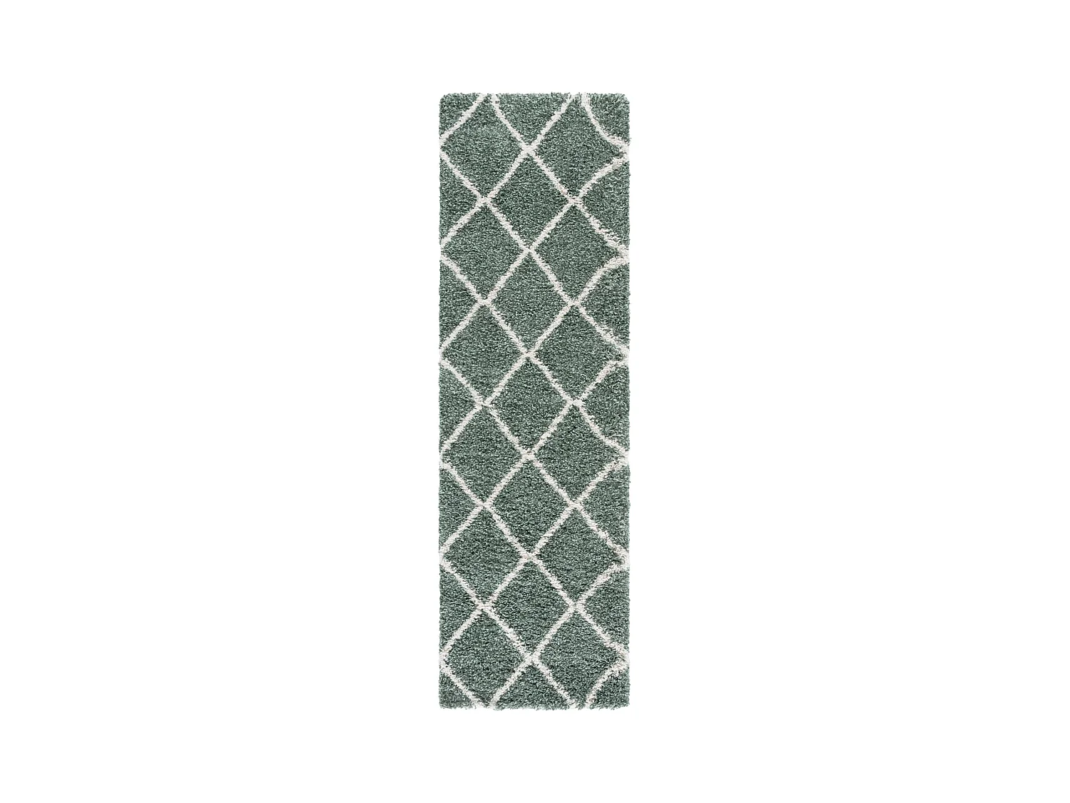 Tapis Vert/Ivoire 69 X 244 cm - Myla