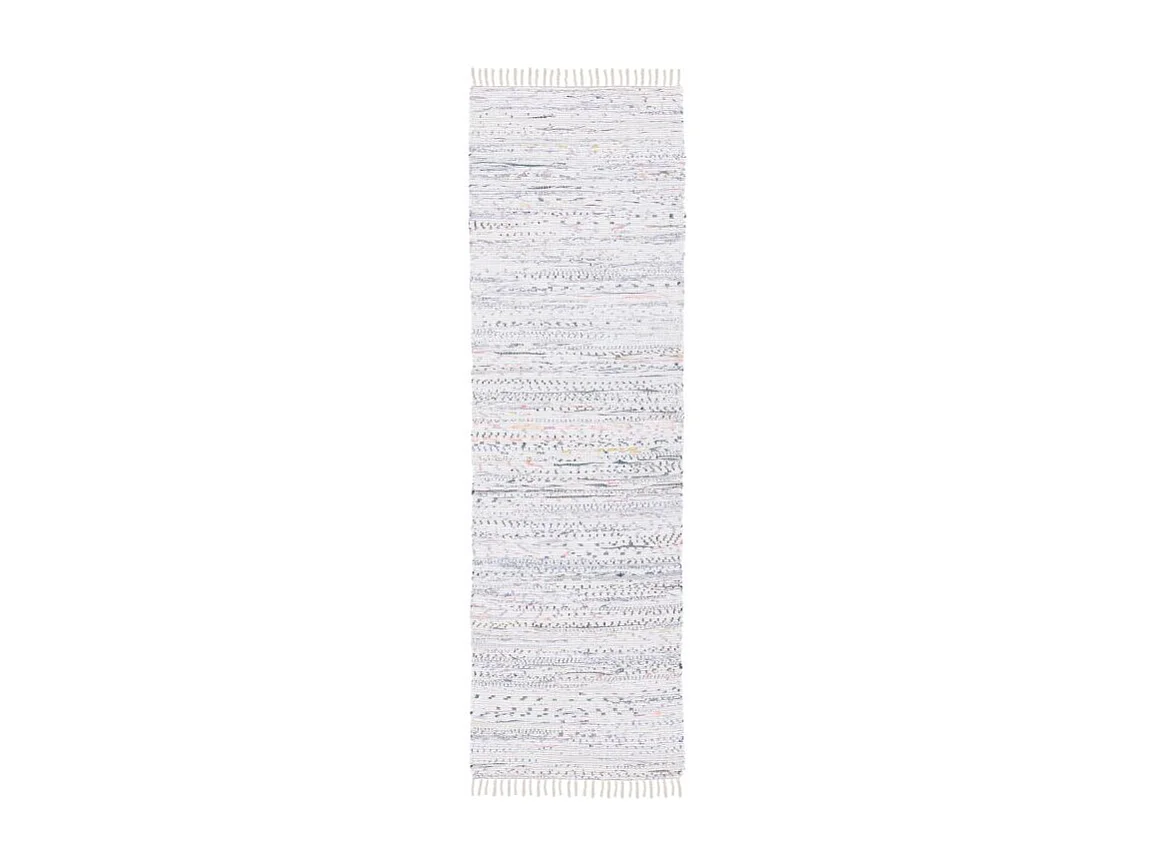 Tapis Blanc/Multicolore 69 X 213 cm - Elena
