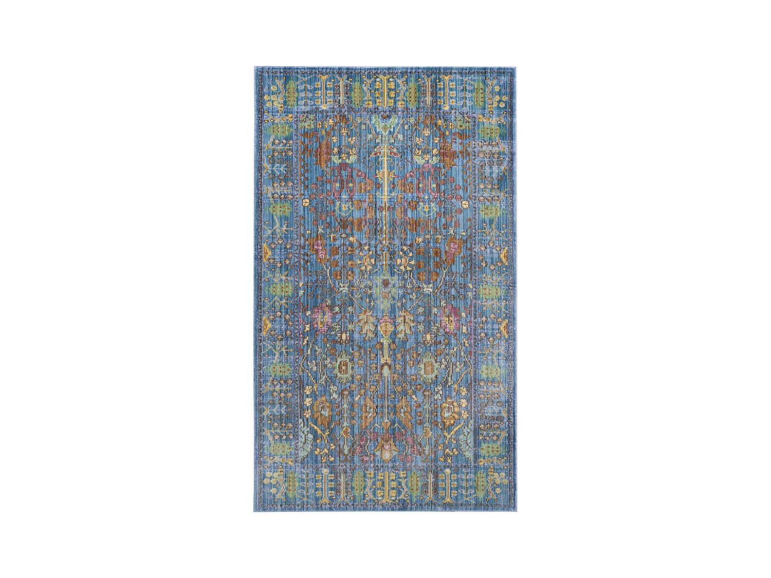Tapis Bleu/Multicolore 122 X 183 cm - Tatum