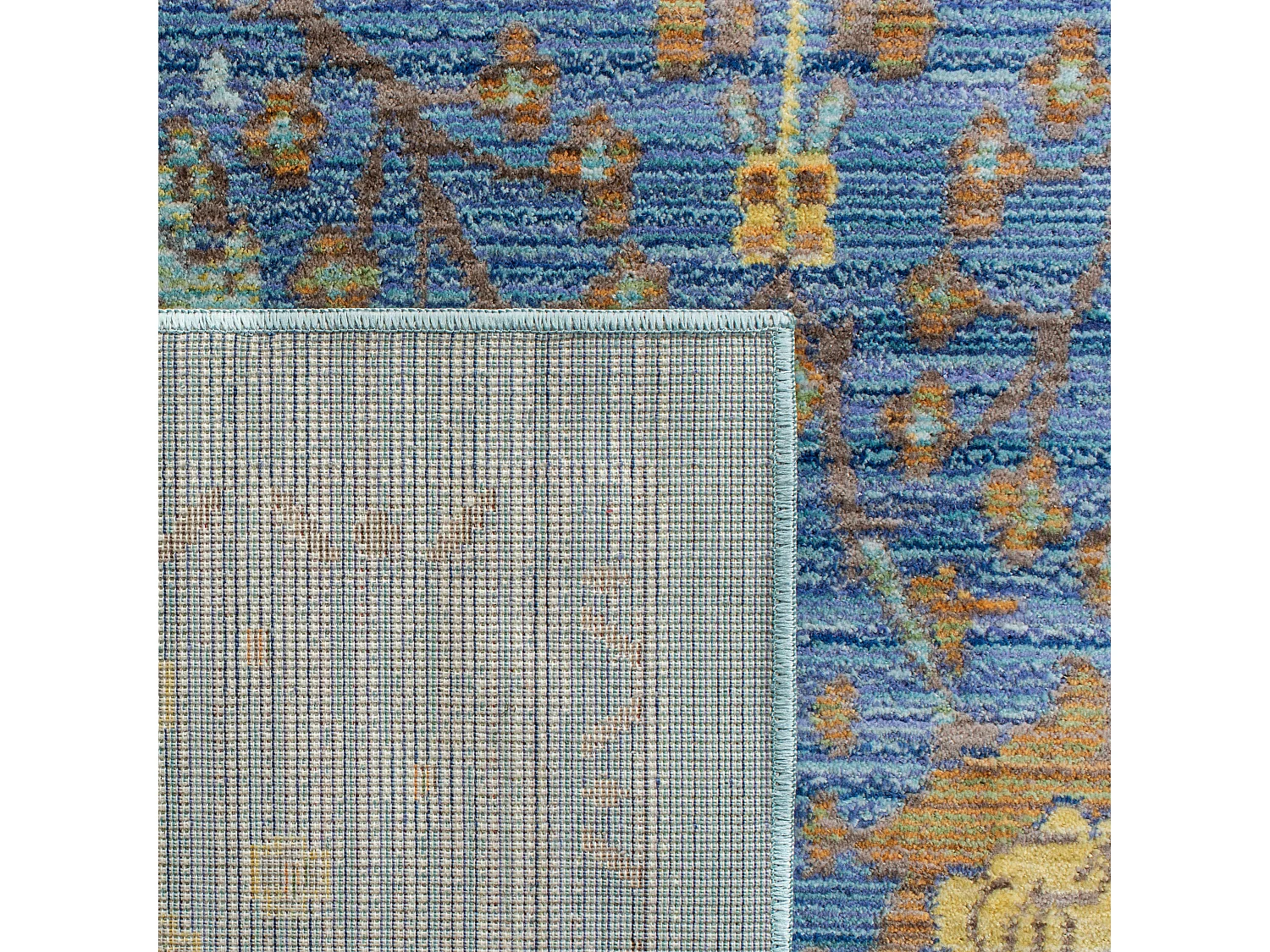 Tapis Bleu/Multicolore 122 X 183 cm - Tatum